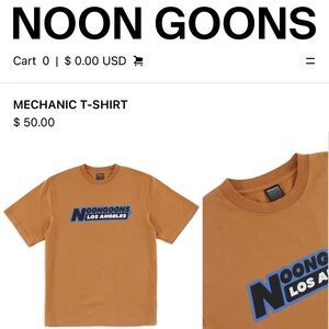 Noongoons Los Angeles TShirt with Graphic Logo EUC Unisex XL Short Sleeve